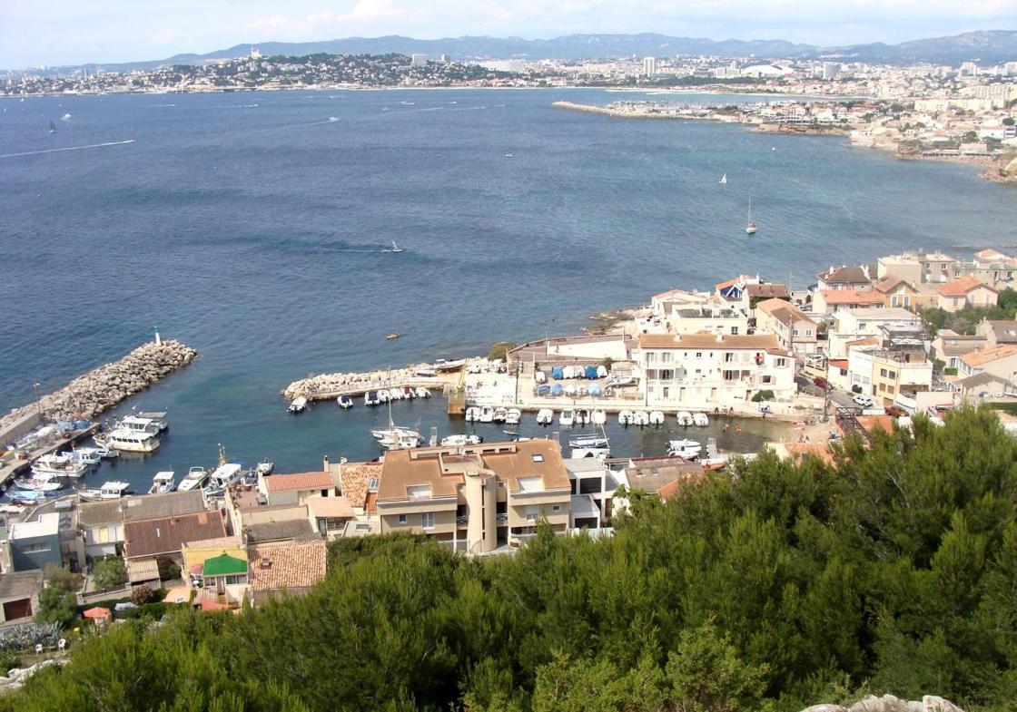 Appartement T3 La Madrague/ Les Calanques Marseille Bagian luar foto