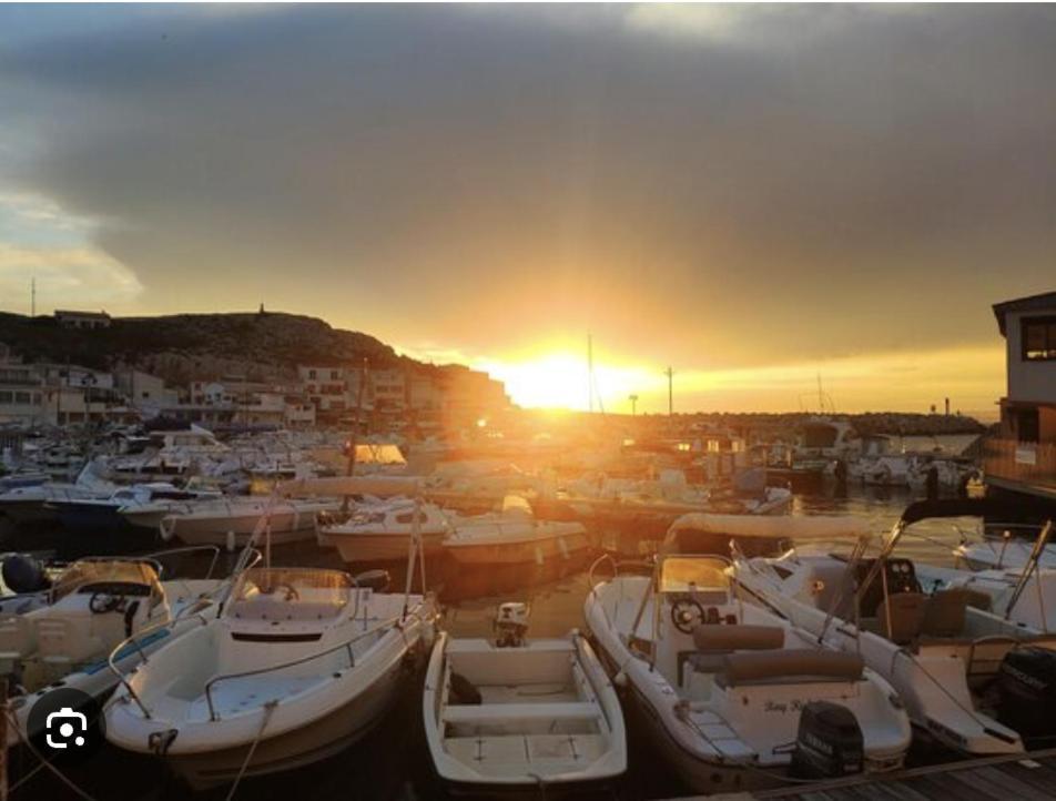 Appartement T3 La Madrague/ Les Calanques Marseille Bagian luar foto